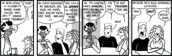 Clear Blue Water on Thursday February 16, 2006 Comic Strip