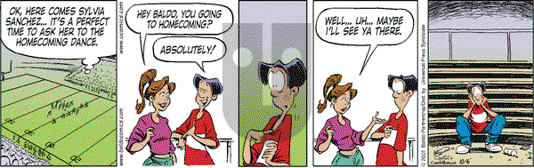 Baldo on Sunday December 2, 2001 Comic Strip