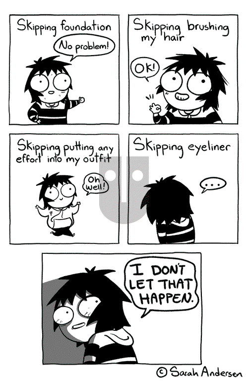 Sarah's Scribbles on Saturday December 3, 2016 Comic Strip