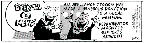 Frank and Ernest on Thursday August 20, 1998 Comic Strip