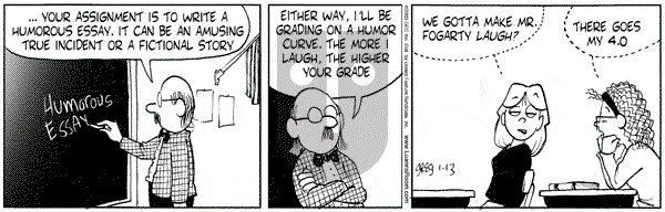 Luann on Monday January 13, 2003 Comic Strip