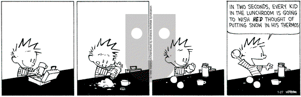 Calvin and Hobbes - Monday January 27, 2025 Comic Strip
