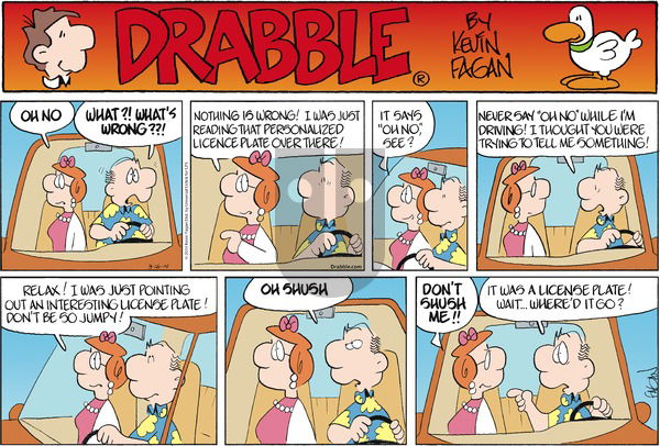 Drabble on Sunday March 16, 2014 Comic Strip