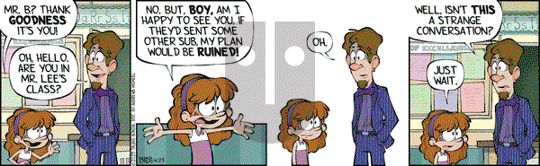 Crabgrass on Wednesday April 23, 2025 Comic Strip