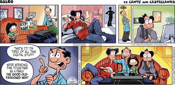 Baldo - Sunday August 7, 2011 Comic Strip