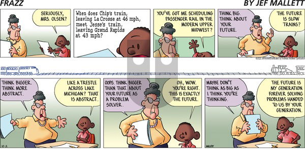 Frazz - Sunday October 2, 2022 Comic Strip