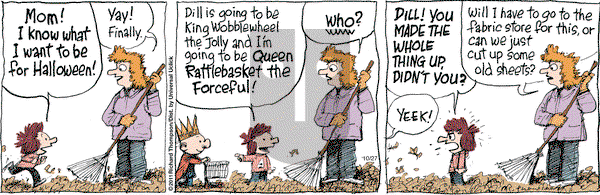 Cul de Sac on Thursday October 27, 2011 Comic Strip