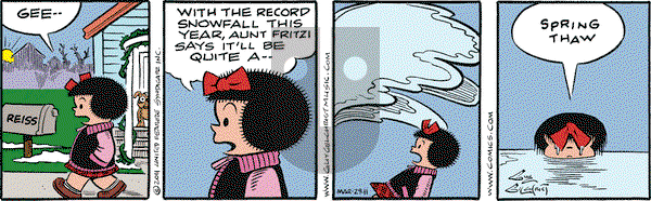 Nancy on Tuesday March 29, 2011 Comic Strip
