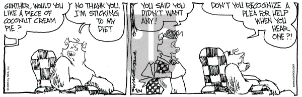The Grizzwells on Monday February 14, 2005 Comic Strip