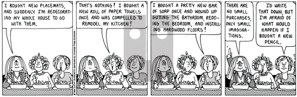 Cathy Classics on Monday November 14, 1994 Comic Strip