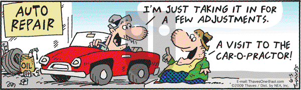 Frank and Ernest - Friday June 5, 2009 Comic Strip