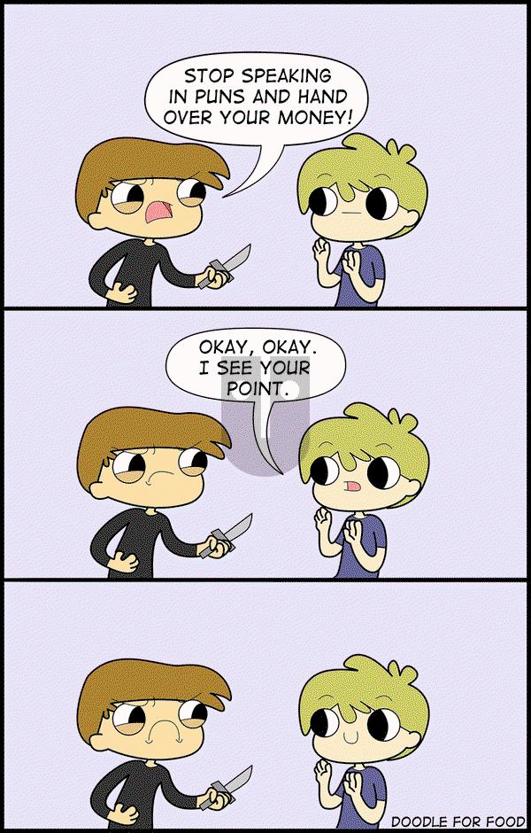 Doodle for Food on Monday February 6, 2017 Comic Strip