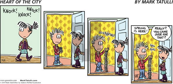 Heart of the City on Sunday March 24, 2019 Comic Strip
