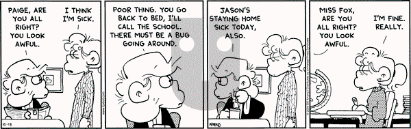 FoxTrot on Wednesday October 13, 2004 Comic Strip