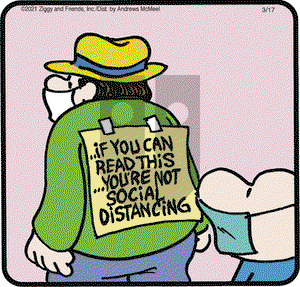 Ziggy on Wednesday March 17, 2021 Comic Strip