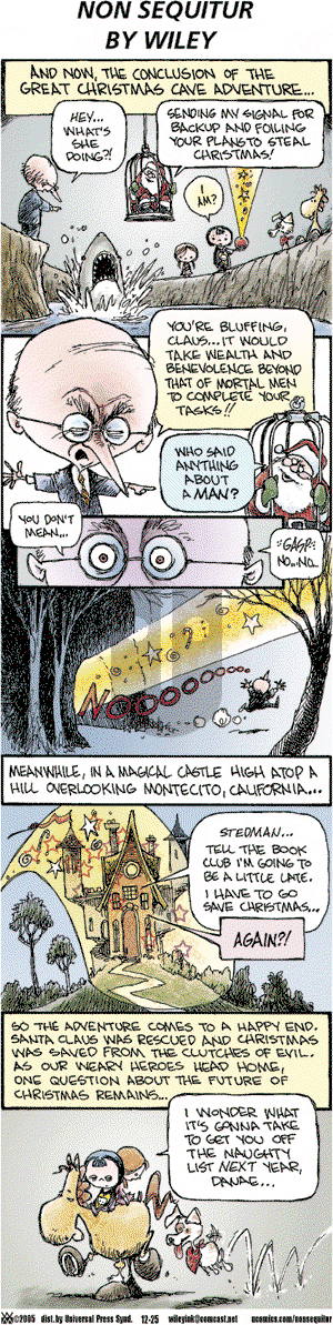 Non Sequitur on Sunday December 25, 2005 Comic Strip