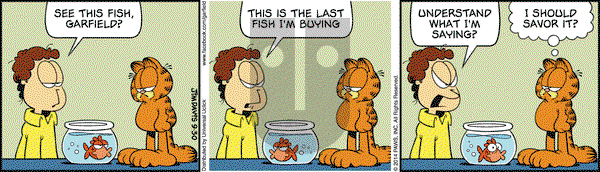Garfield - Tuesday September 30, 2014 Comic Strip