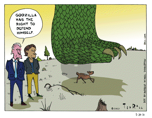 Ted Rall on Monday May 24, 2021 Comic Strip