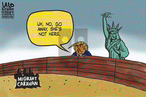 Lalo Alcaraz on Thursday May 3, 2018 Comic Strip