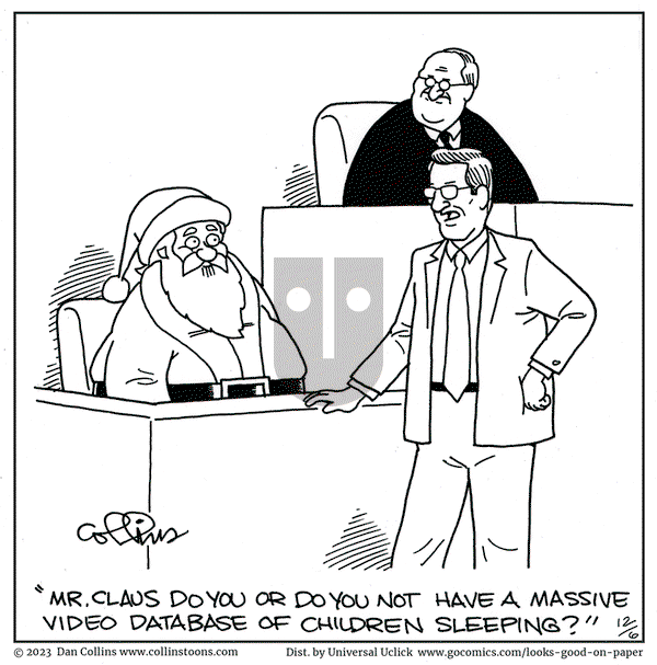 Looks Good on Paper - Wednesday December 6, 2023 Comic Strip