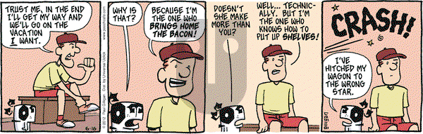Pooch Cafe on Saturday June 16, 2012 Comic Strip