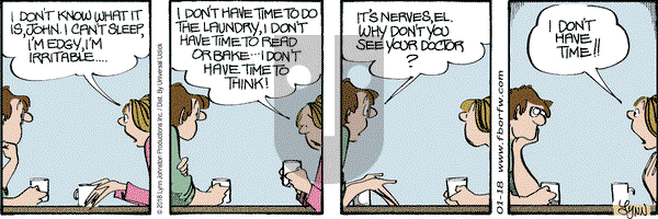 For Better or For Worse - Thursday January 18, 2018 Comic Strip
