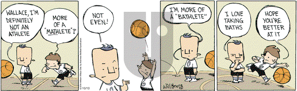 Wallace the Brave on Wednesday October 10, 2018 Comic Strip