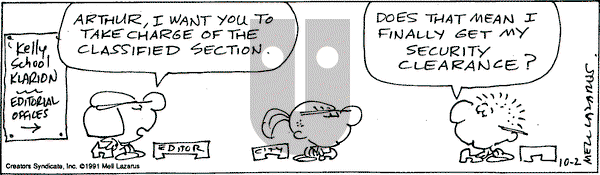 Miss Peach on Wednesday March 19, 2025 Comic Strip