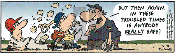Frank and Ernest on Saturday May 10, 2008 Comic Strip