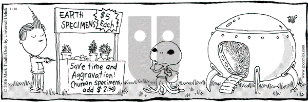 Lio on Thursday November 10, 2016 Comic Strip