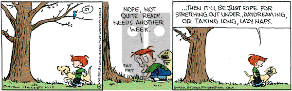 Red and Rover on Saturday April 19, 2003 Comic Strip