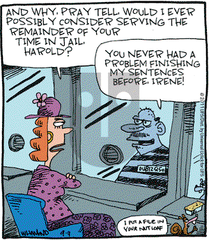Reality Check on Friday September 9, 2011 Comic Strip