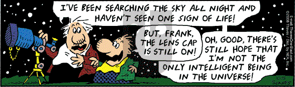 Frank and Ernest - Saturday November 15, 2008 Comic Strip