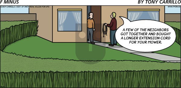 F Minus on Sunday September 21, 2014 Comic Strip