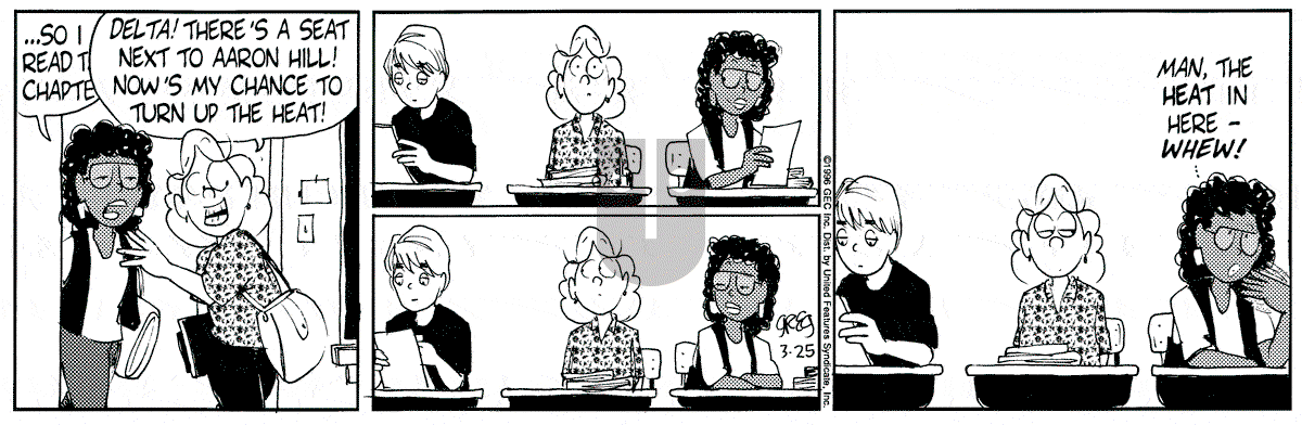 Luann - Monday March 25, 1996 Comic Strip