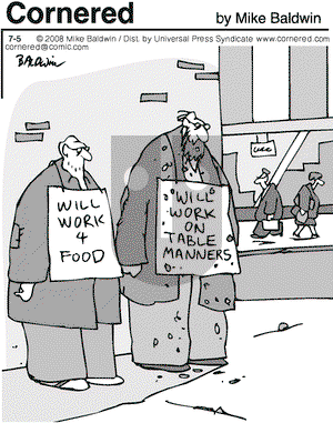 Cornered on Saturday July 5, 2008 Comic Strip