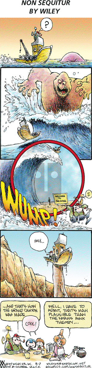 Non Sequitur on Sunday August 7, 2011 Comic Strip
