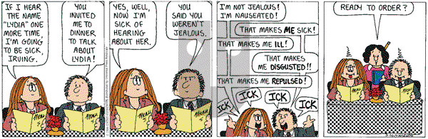 Cathy Classics on Saturday March 20, 1999 Comic Strip
