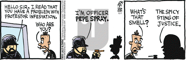 La Cucaracha on Wednesday December 7, 2011 Comic Strip