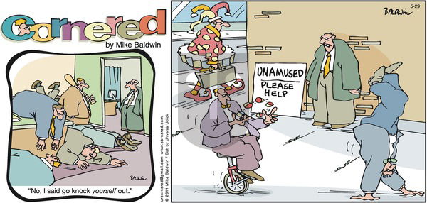 Cornered on Sunday May 29, 2011 Comic Strip