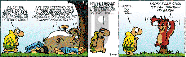Over the Hedge on Friday July 6, 2018 Comic Strip