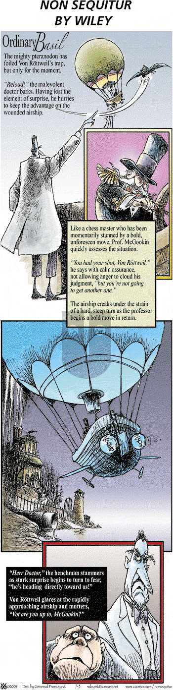 Non Sequitur on Sunday July 3, 2005 Comic Strip