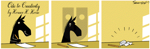 Dark Side of the Horse on Wednesday April 18, 2012 Comic Strip