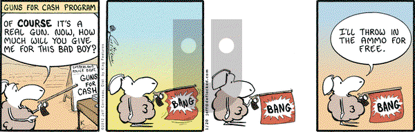 DeFlocked on Friday January 20, 2012 Comic Strip
