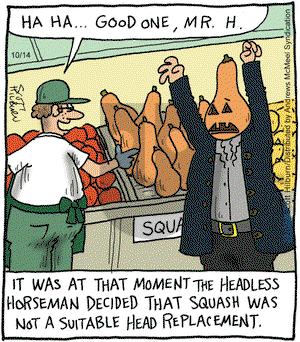 The Argyle Sweater on Saturday October 14, 2017 Comic Strip