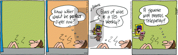 The Knight Life on Thursday January 12, 2012 Comic Strip