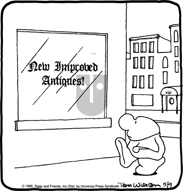 Ziggy - Tuesday May 9, 1995 Comic Strip