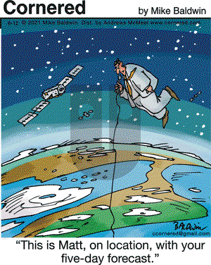Cornered on Thursday August 12, 2021 Comic Strip
