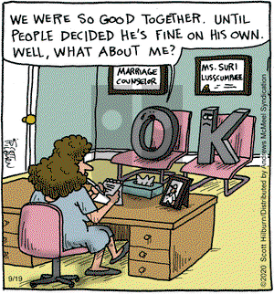 The Argyle Sweater - Saturday September 19, 2020 Comic Strip