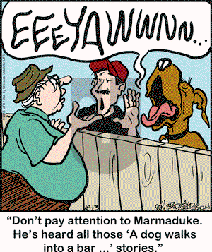 Marmaduke on Tuesday October 13, 2015 Comic Strip